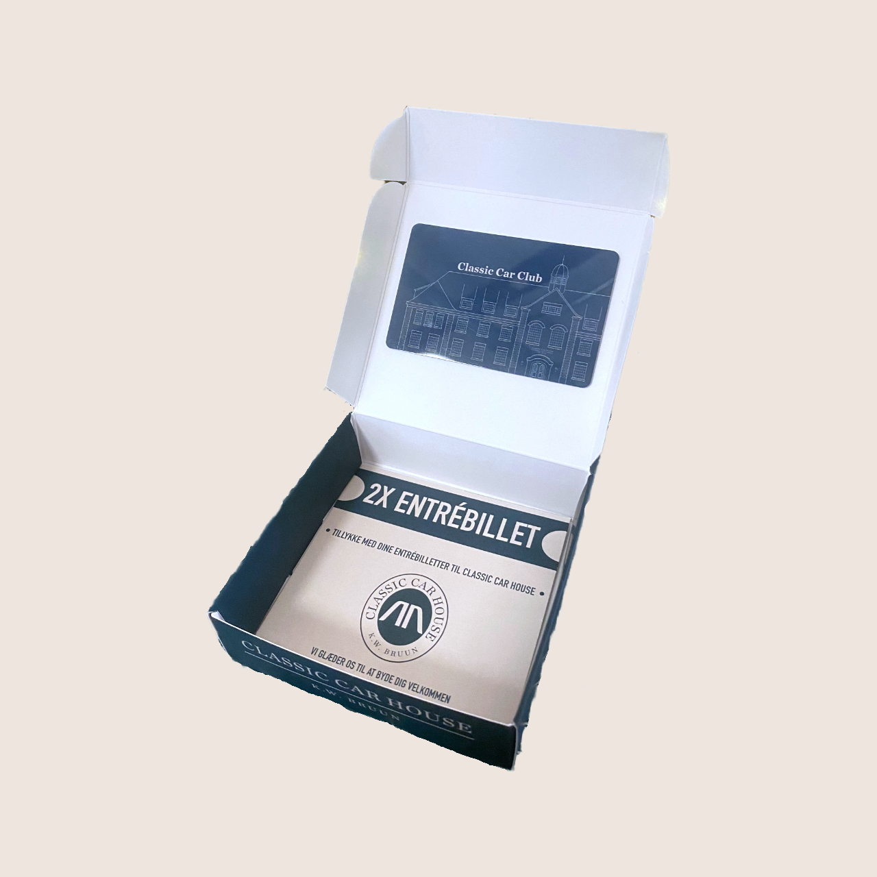 Gift box - 2 x Entrance tickets