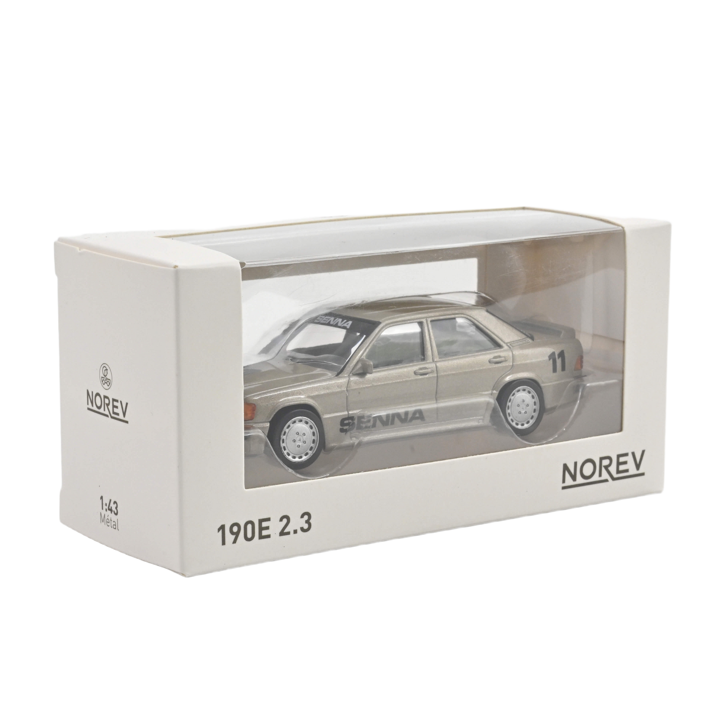 Mercedes 190E 2.3 1:43 Norev - Model of the iconic Mercedes 190E 2.3 in 1:43 scale.