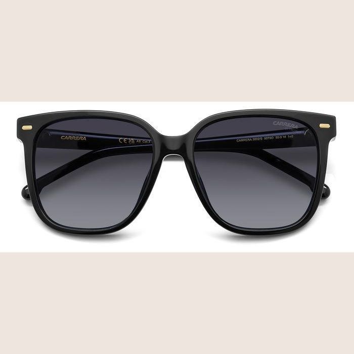 Carrera 3002/S sunglasses (black) - Elegant Carrera 3002/S sunglasses in black, perfect for a stylish wardrobe.
