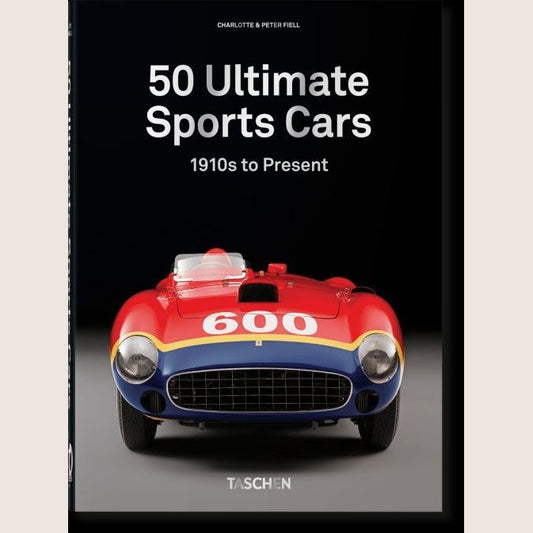50 Ultimate Sports Cars: 1910s to Present (40th Edition) - Comprehensive 511-page hardcover book celebrating 50 of the most iconic and electrifying sports cars throughout history, from early Stutz Bear Cat to contemporary McLaren Speedtail. Great coffee table edition for car enthusiasts and design lovers.
