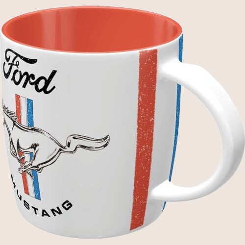 Ford Mustang - Horse & Stripes Mug