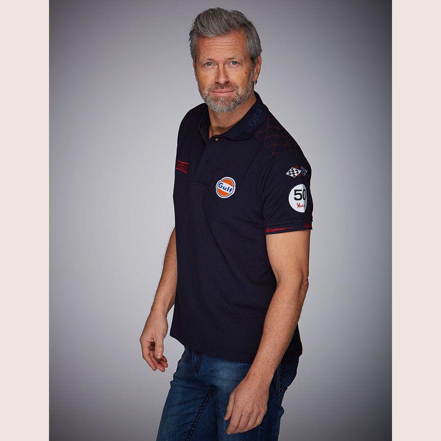 M. Delaney Polo (Navy Blue) - Exclusive M. Delaney polo in navy blue, a stylish choice.