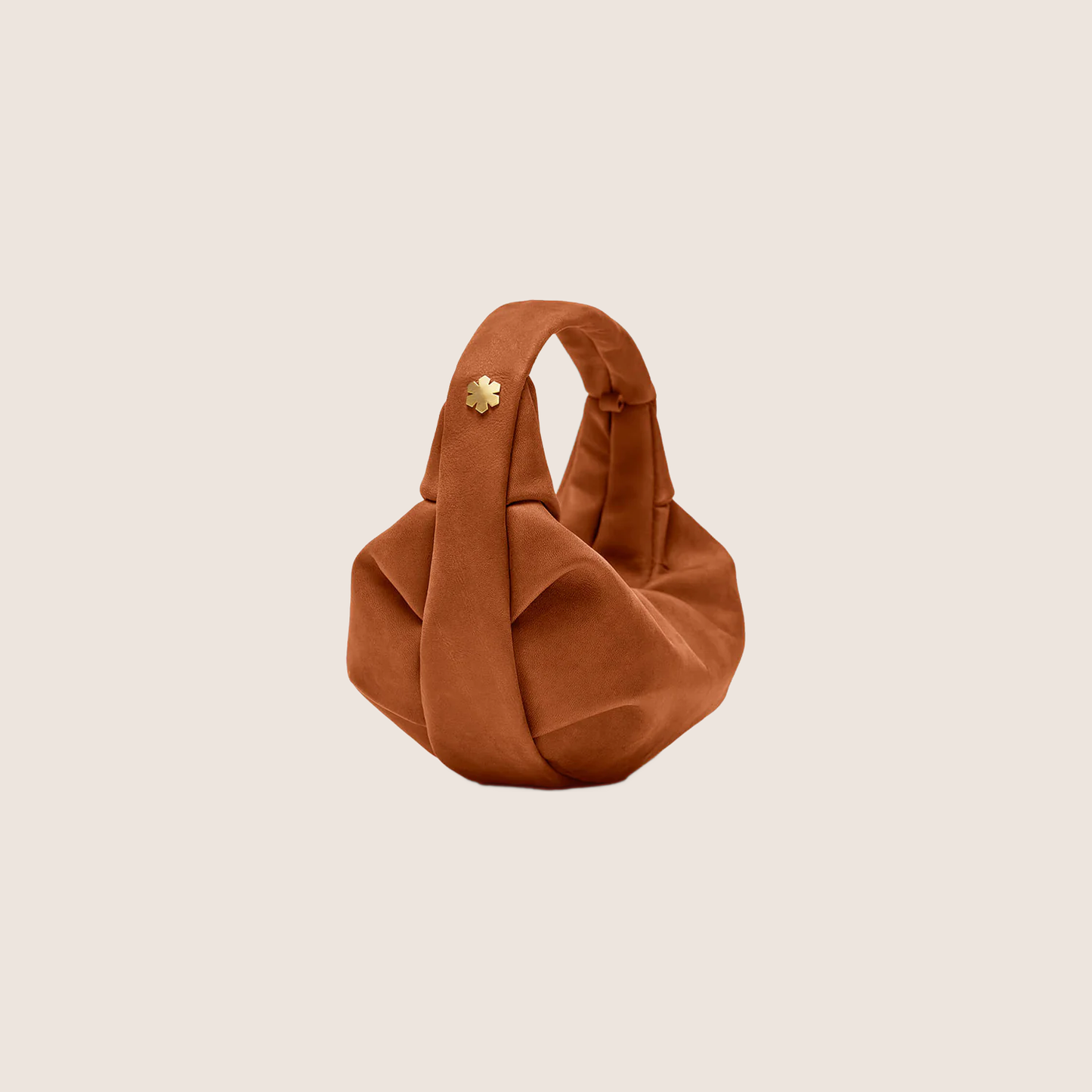 SWAN BAG MINI - CARAMEL - Caramel - Stylish mini Swan bag in caramel, ideal for an elegant and stylish look.