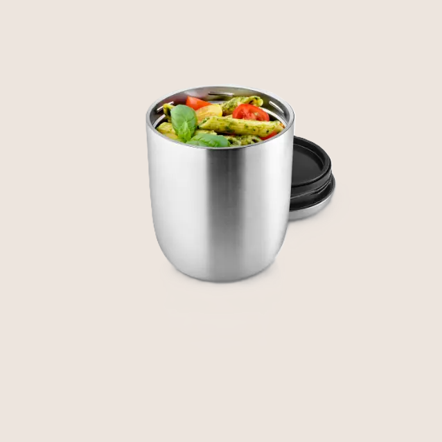 To Go Thermo Mealbox Black 0.64L - Black 0.64L Thermo Mealbox, keeps your meals fresh and warm.