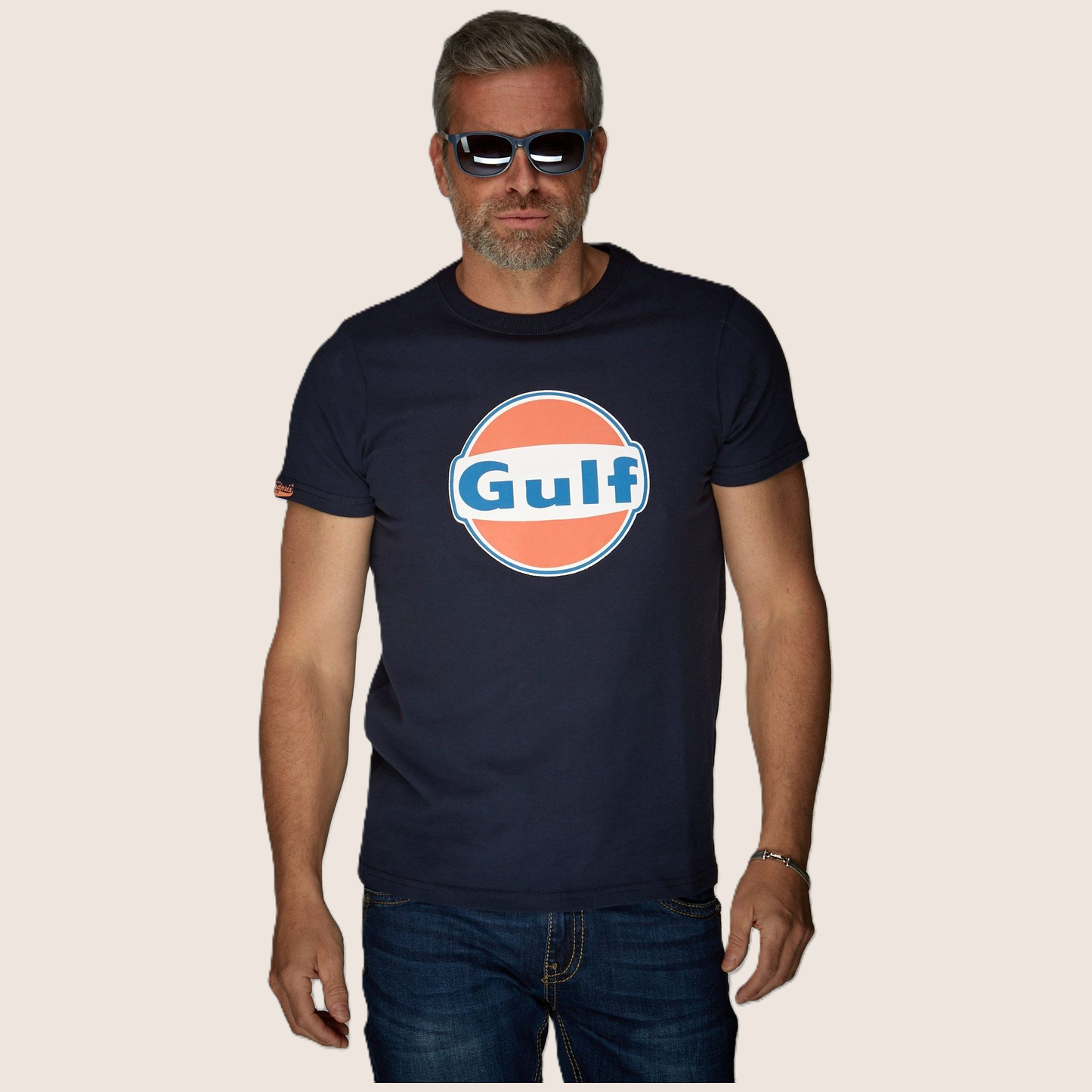 Gulf Dry-T Navy Blue - Comfortable Gulf Dry T-shirt in navy blue, perfect for casual style.