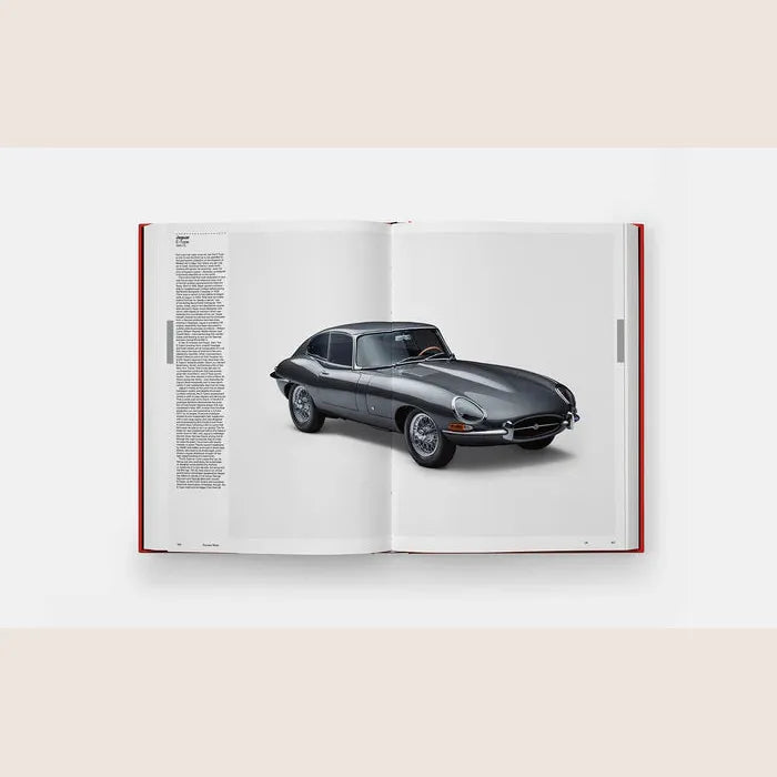 Atlas Of Classic Car Design Ferrari Red - A visually stunning book about classic Ferrari designs through the ages.