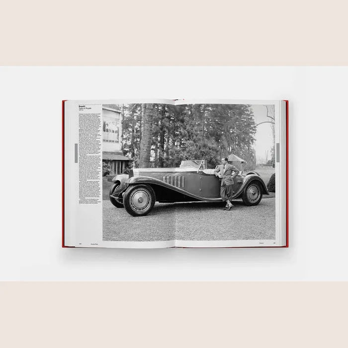 Atlas Of Classic Car Design Ferrari Red - A visually stunning book about classic Ferrari designs through the ages.