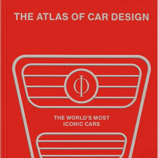 Atlas Of Classic Car Design Ferrari Red - A visually stunning book about classic Ferrari designs through the ages.