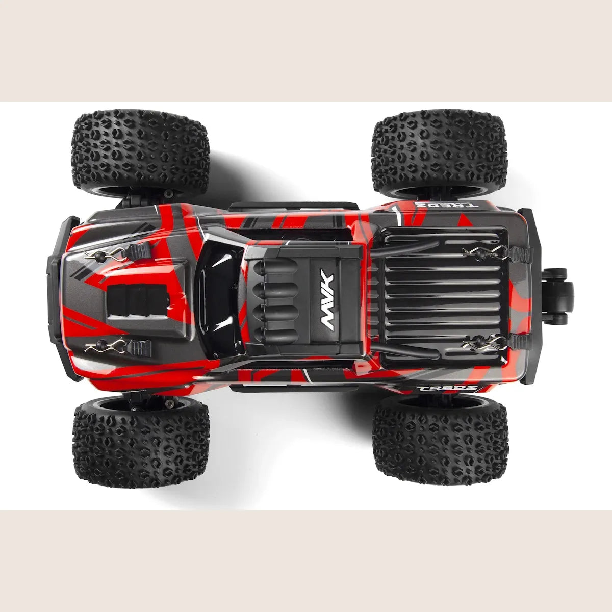 Atom Maverick Red - Remote Control - Lightning fast remote controlled car in red, ideal for action-packed driving.