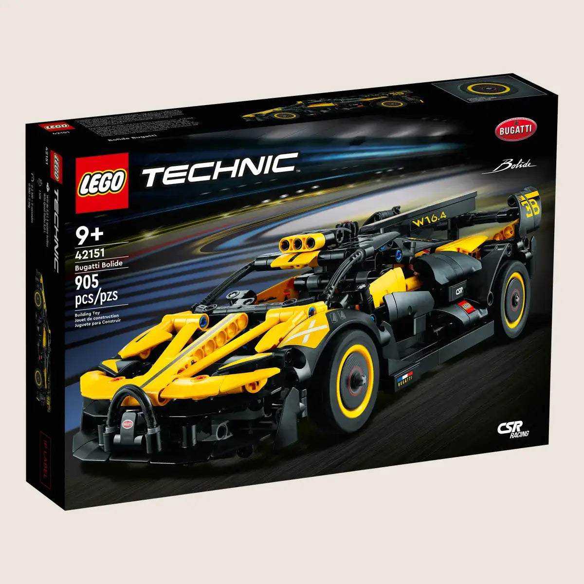 Bugatti Bolide - LEGO model of the extreme Bugatti Bolide hypercar.