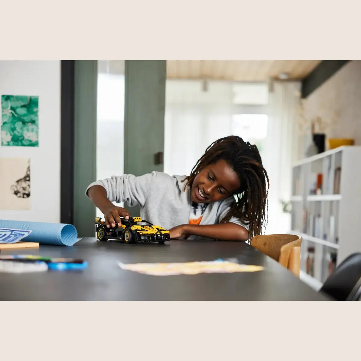 Bugatti Bolide - LEGO model of the extreme Bugatti Bolide hypercar.