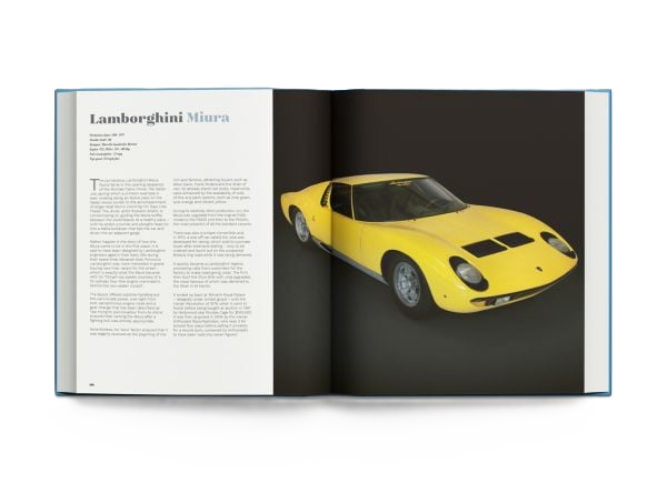 Classic Cars: A Century of Masterpieces by Simon de Burton, hardcover book with history and photographs of iconic classic cars