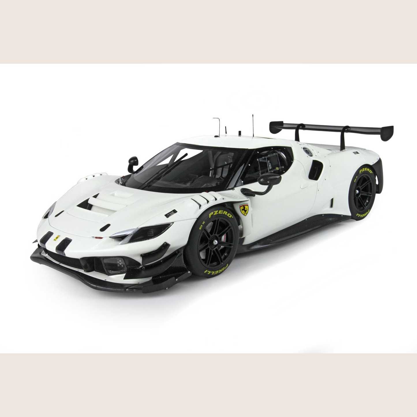 Limited BBR Rennsport Ferrari 296 GT3 2022 - 1:18 - Limited edition Ferrari 296 GT3 in 1:18 scale from BBR.