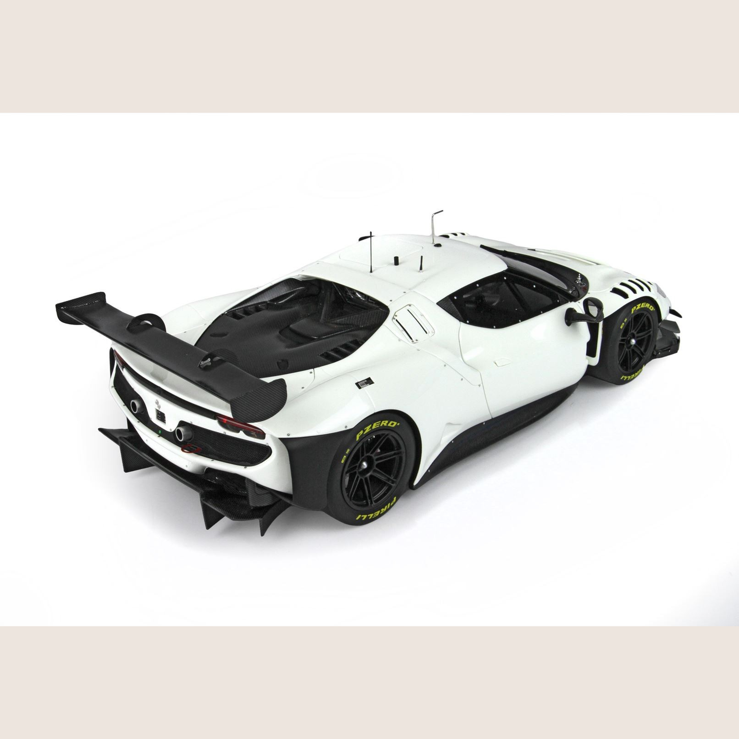 Limited BBR Rennsport Ferrari 296 GT3 2022 - 1:18 - Limited edition Ferrari 296 GT3 in 1:18 scale from BBR.