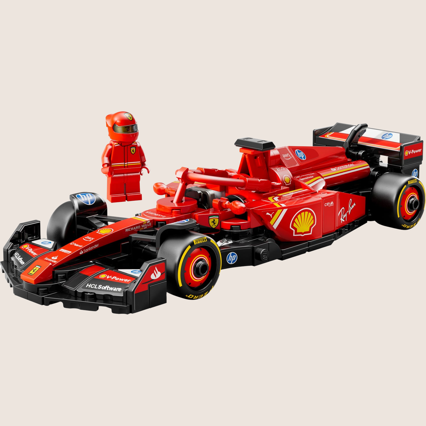Speed Champions Ferrari F1 - LEGO Ferrari Formula 1 racing car with realistic design. Ideal for car collectors and Ferrari fans.