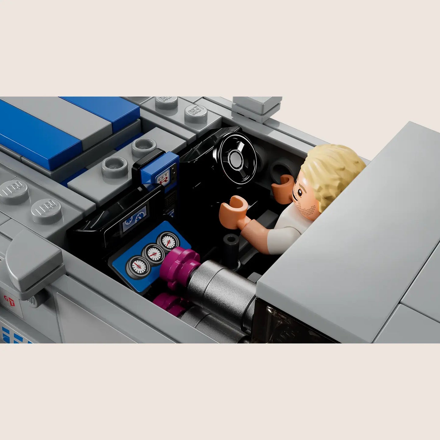 2 Fast 2 Furious Nissan Skyline GT-R (R34) - LEGO model of Brian O'Conner's legendary Skyline GT-R.