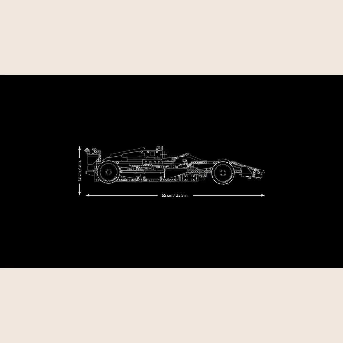 McLaren Formula 1 Race Car - LEGO model of the McLaren F1 racer, perfect for motorsport enthusiasts.