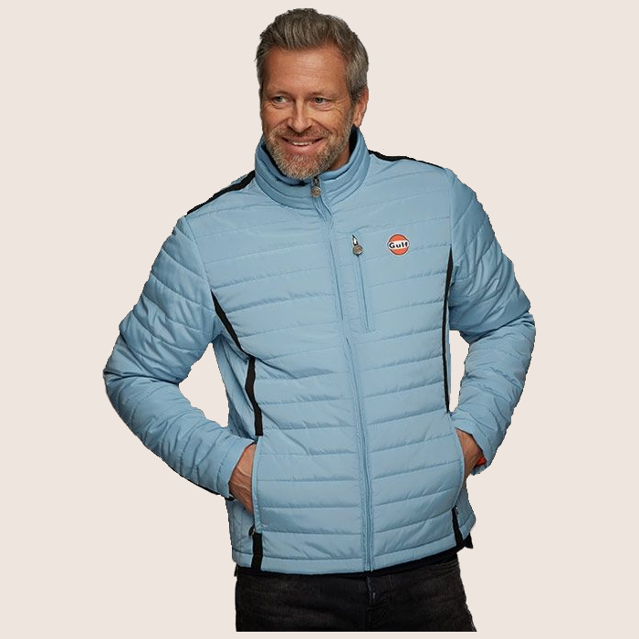 Performance Jacket (Sky Blue) - Performance jacket in sky blue, stylish and functional.