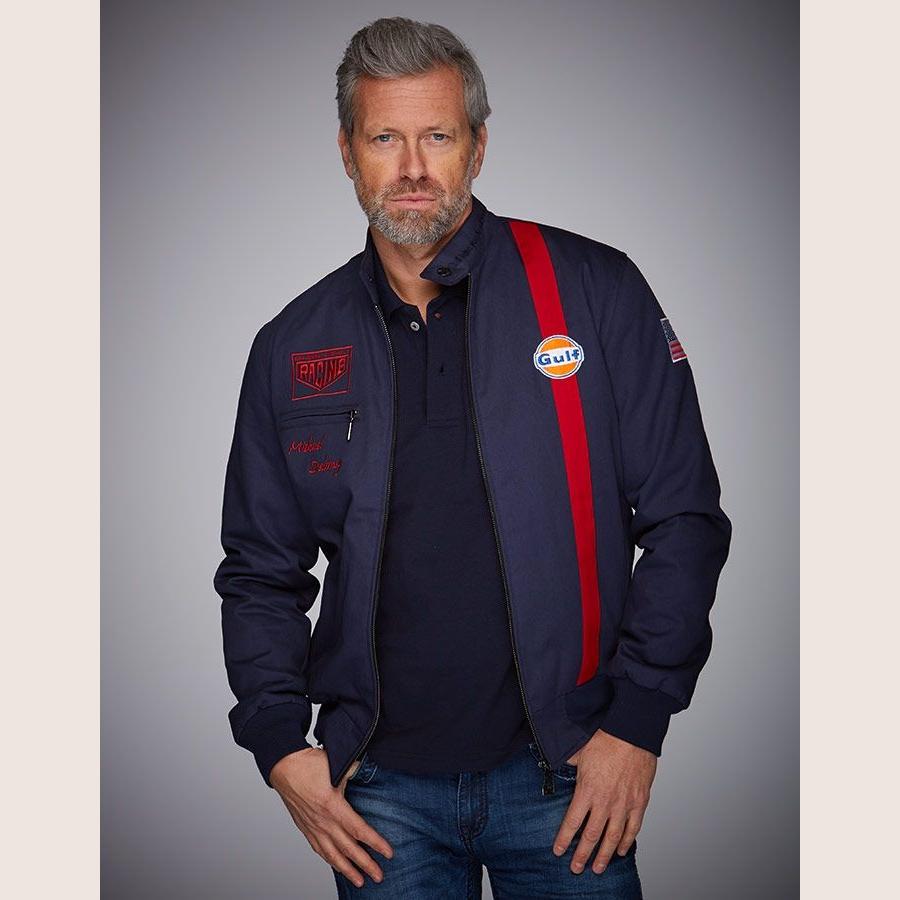 MD Blouson jacket navy - Navy blue MD Blouson jacket, a timeless addition to your wardrobe.