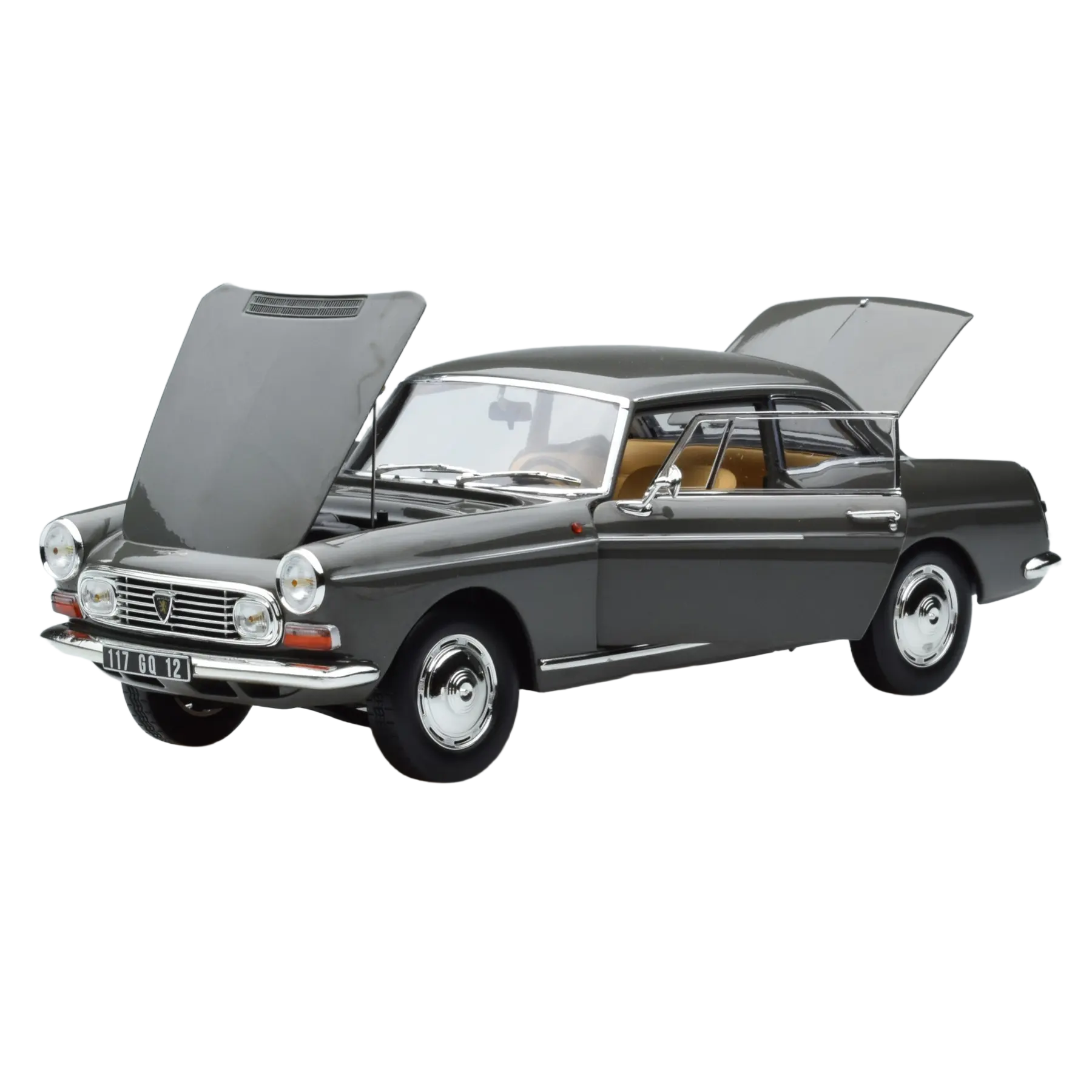 Peugeot 404 Coupe 1967 1:18 Norev - French elegance in the form of a 1:18 scale model of the Peugeot 404 Coupe from 1967.