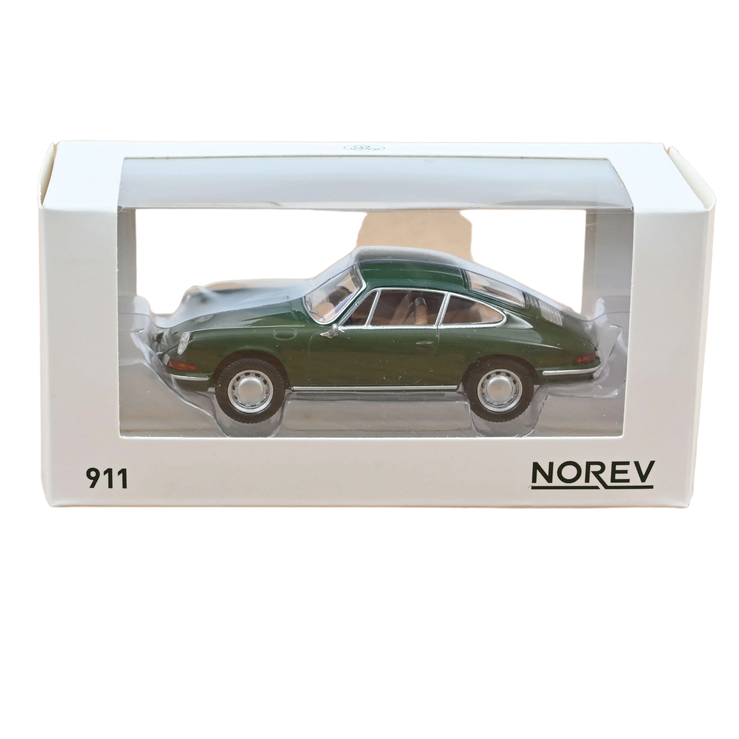 Porsche 911 Green 1:43 Norev - Model of the Porsche 911 in green from Norev, scale 1:43.