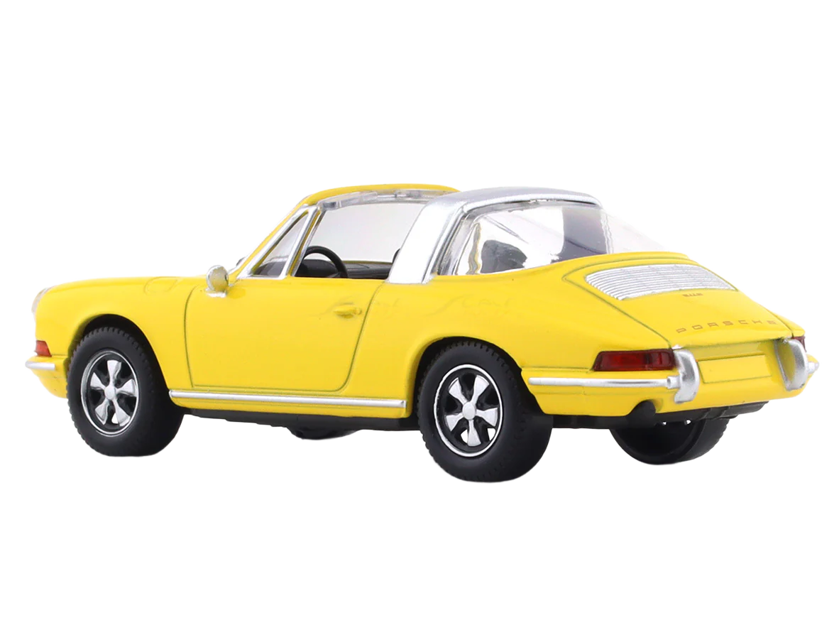 Porsche 911 Targa 1969 1:43 - 1:43 scale miniature model of the classic Porsche 911 Targa from 1969. Beautiful reproduction with period details and iconic targa roof. Perfect for collectors and Porsche enthusiasts.
