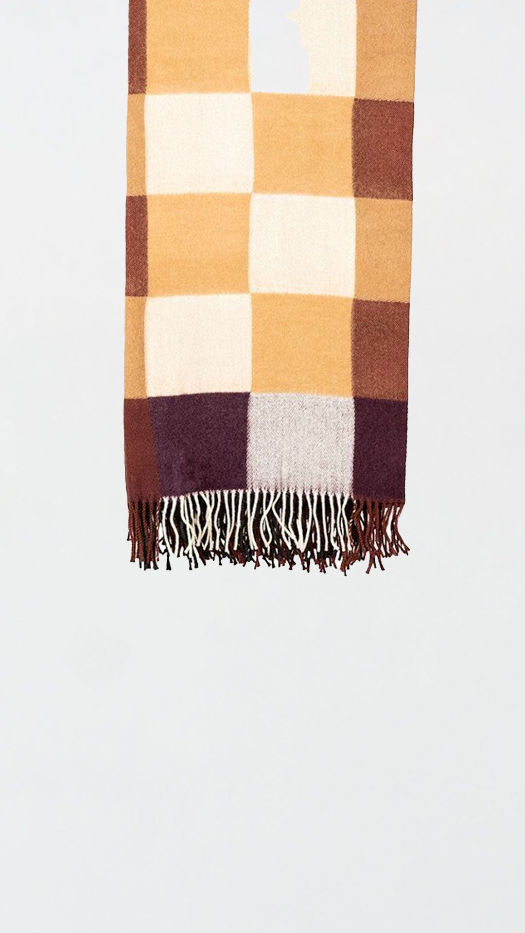 Car plaid Wine red - Silkeborg wool spinning mill