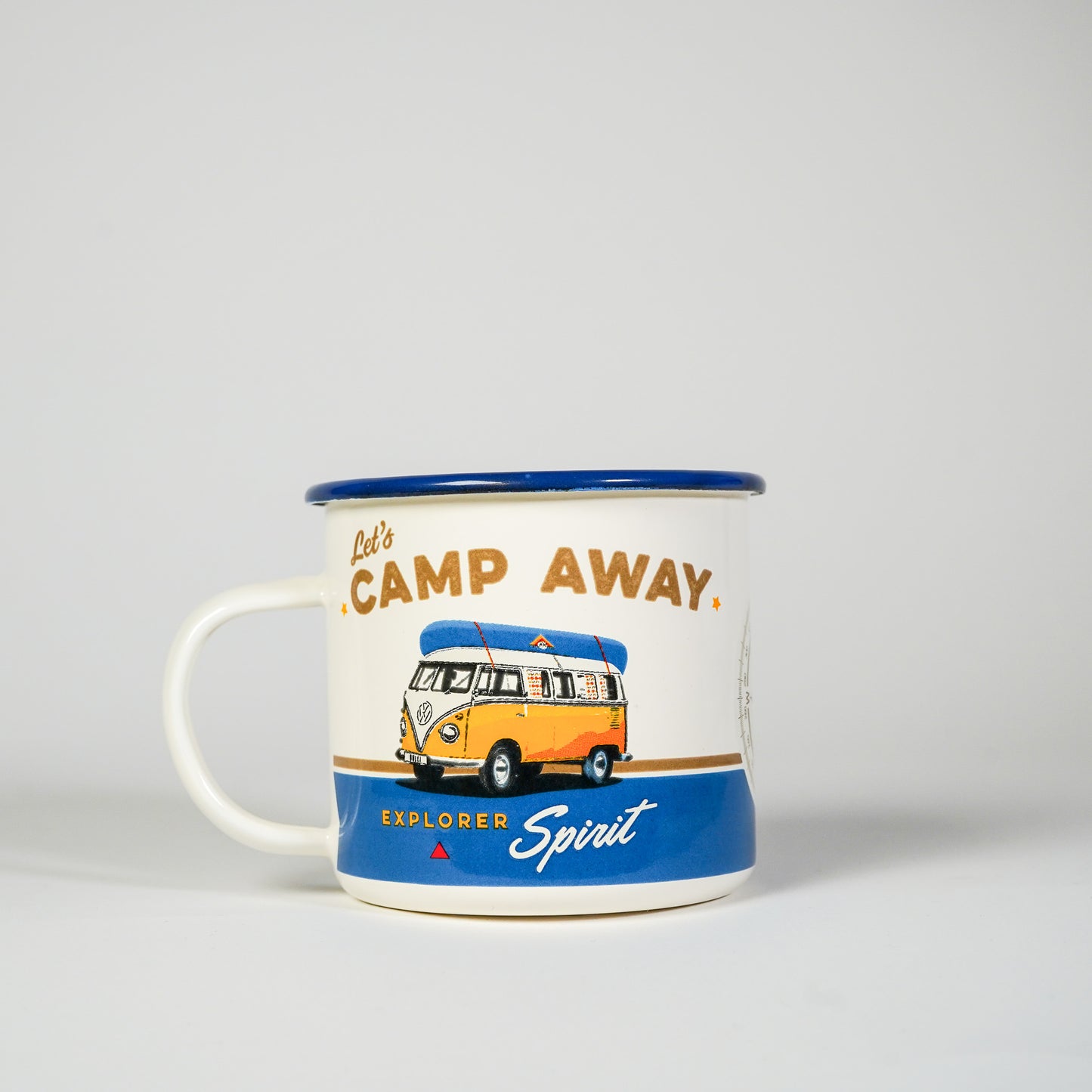 Volkswagen Bulli - Let's Camp Away Mug