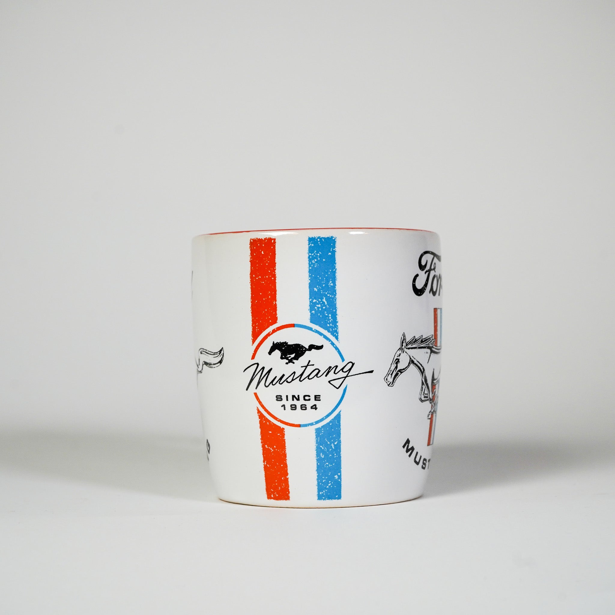 Ford Mustang - Horse & Stripes Mug