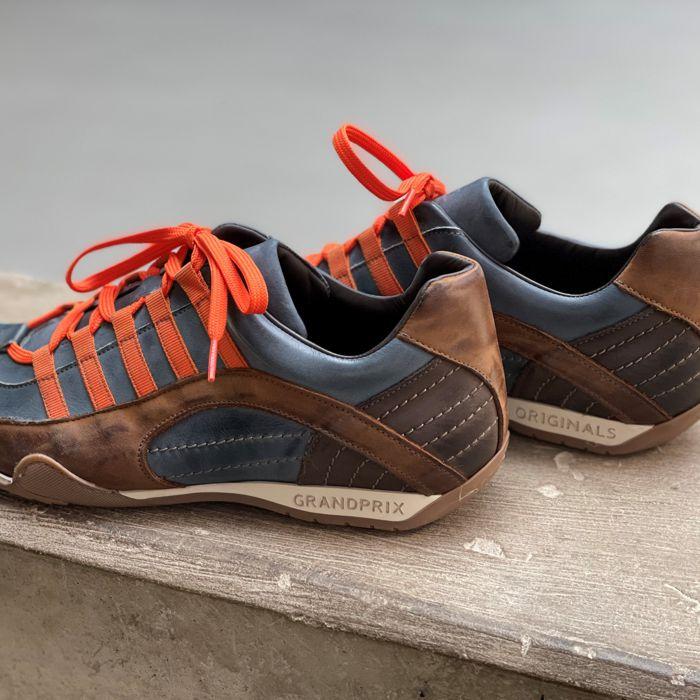 GPO Sneaker Monza - Stylish Monza Indigo sneaker, perfect for both everyday wear and car enthusiasts.