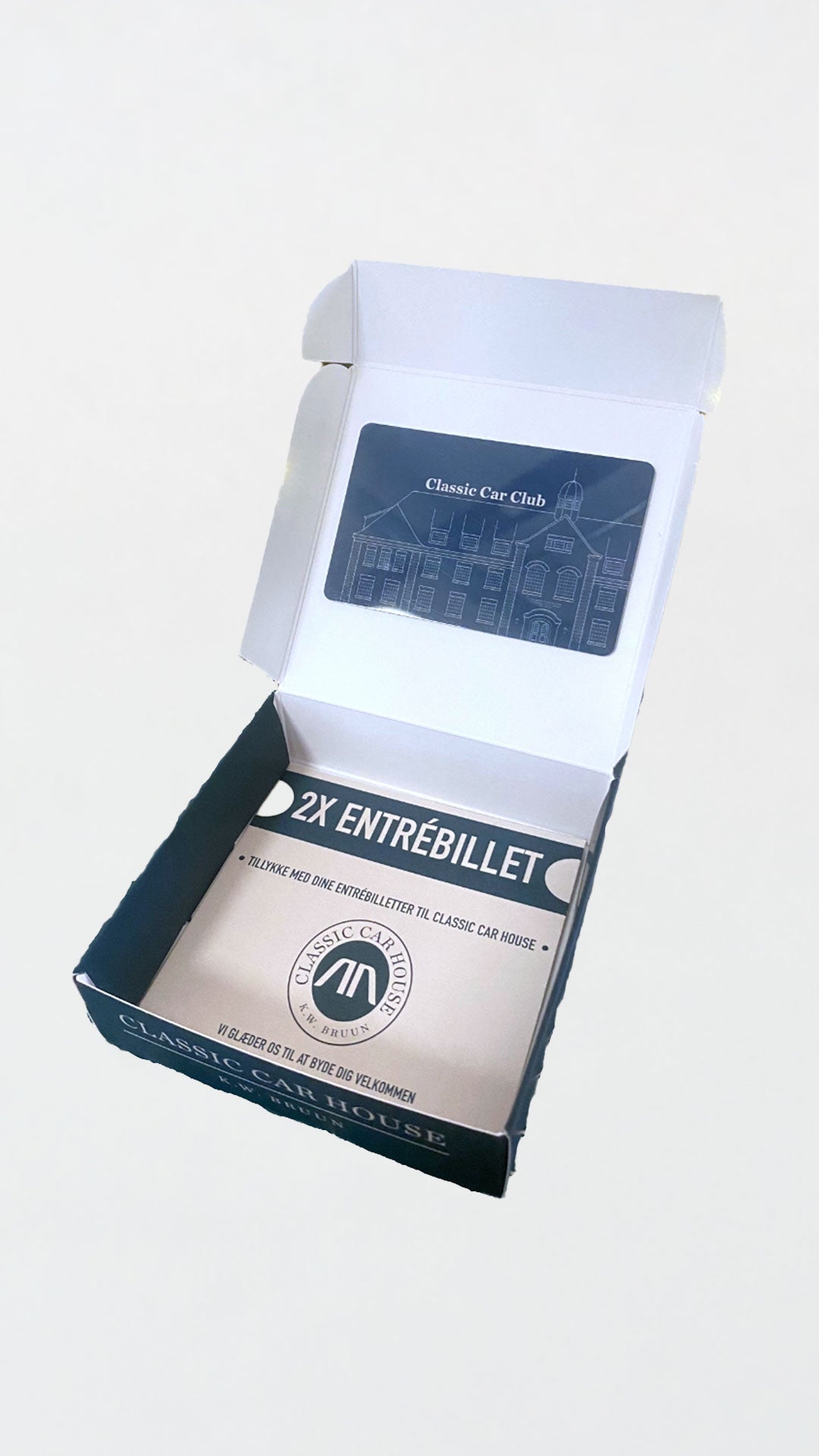 Gift box - 2 x Entrance tickets