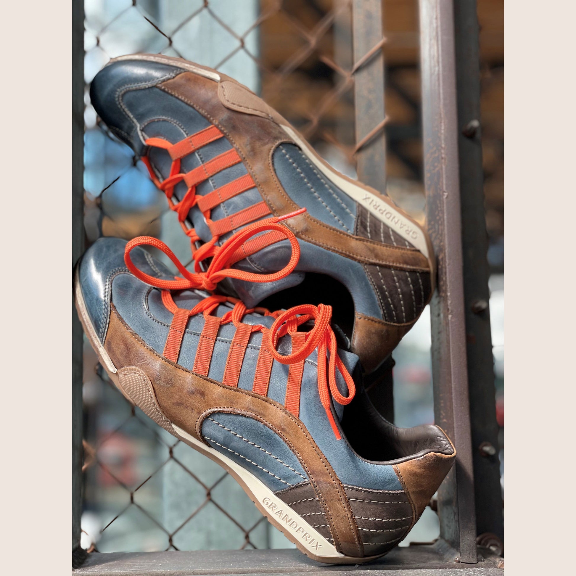 GPO Sneaker Monza - Stylish Monza Indigo sneaker, perfect for both everyday wear and car enthusiasts.
