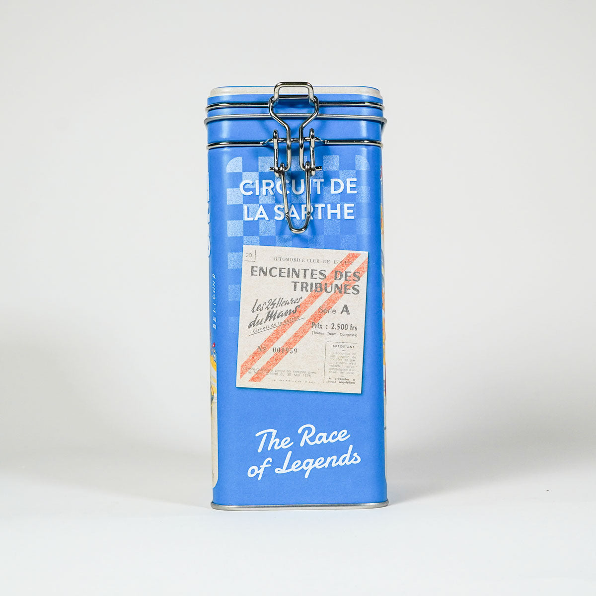 24h Le Mans Racing Poster Clip Top Tin