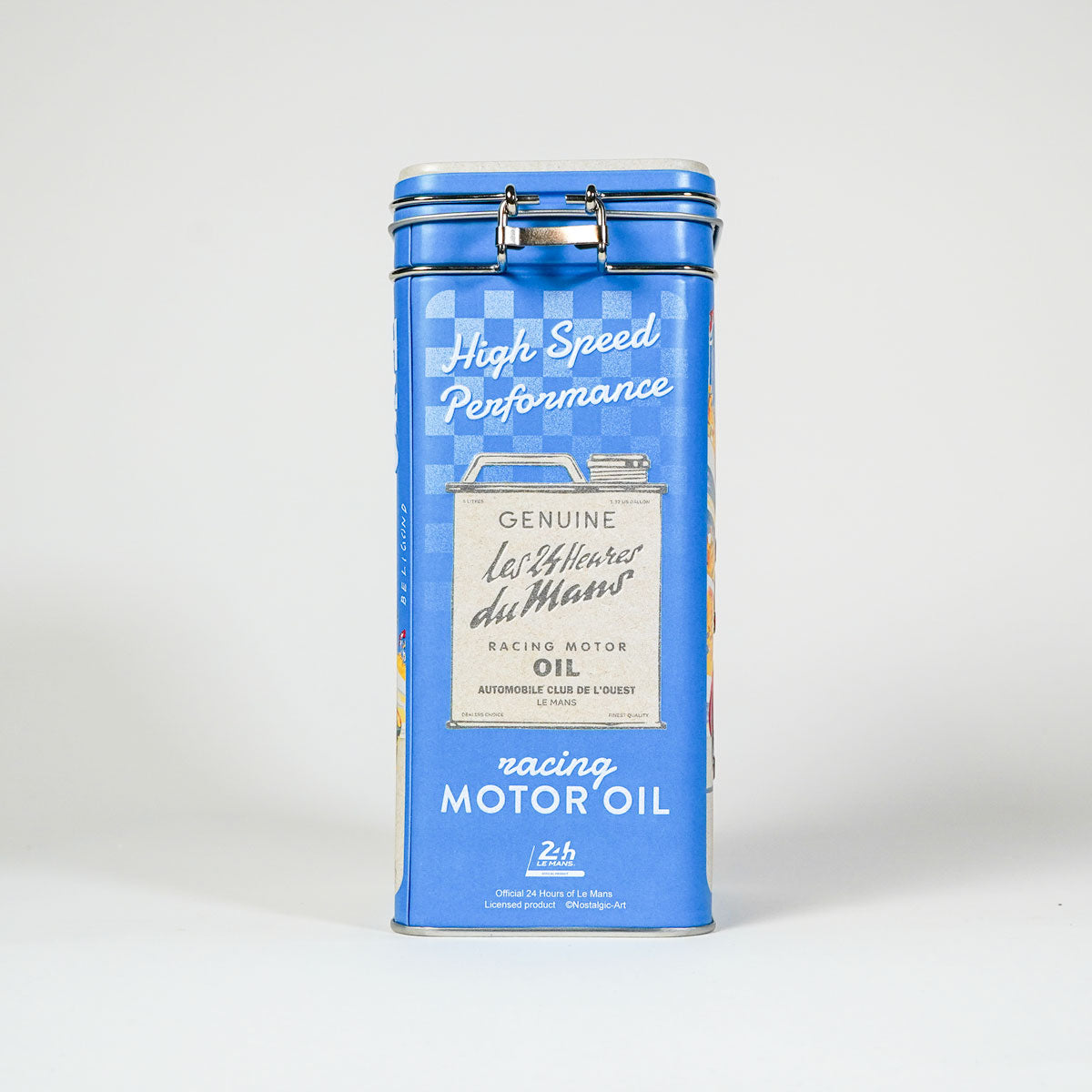 24h Le Mans Racing Poster Clip Top Tin