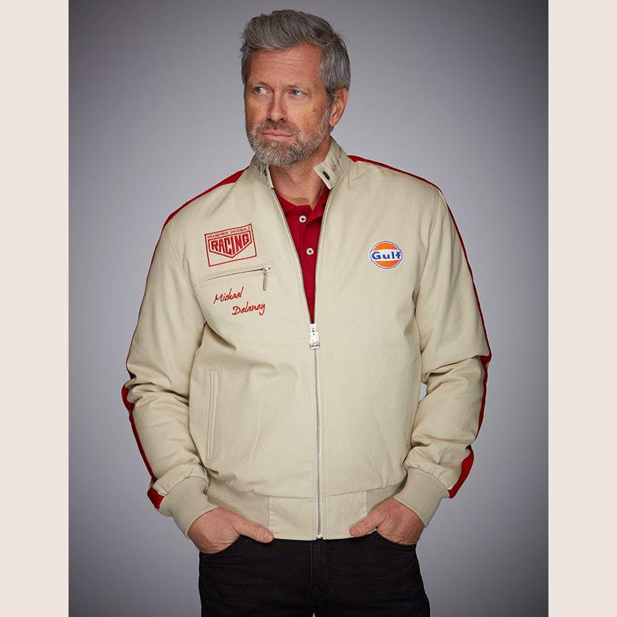 MD Blouson jacket sand - Modern MD Blouson jacket in sand color, ideal for a classic look.