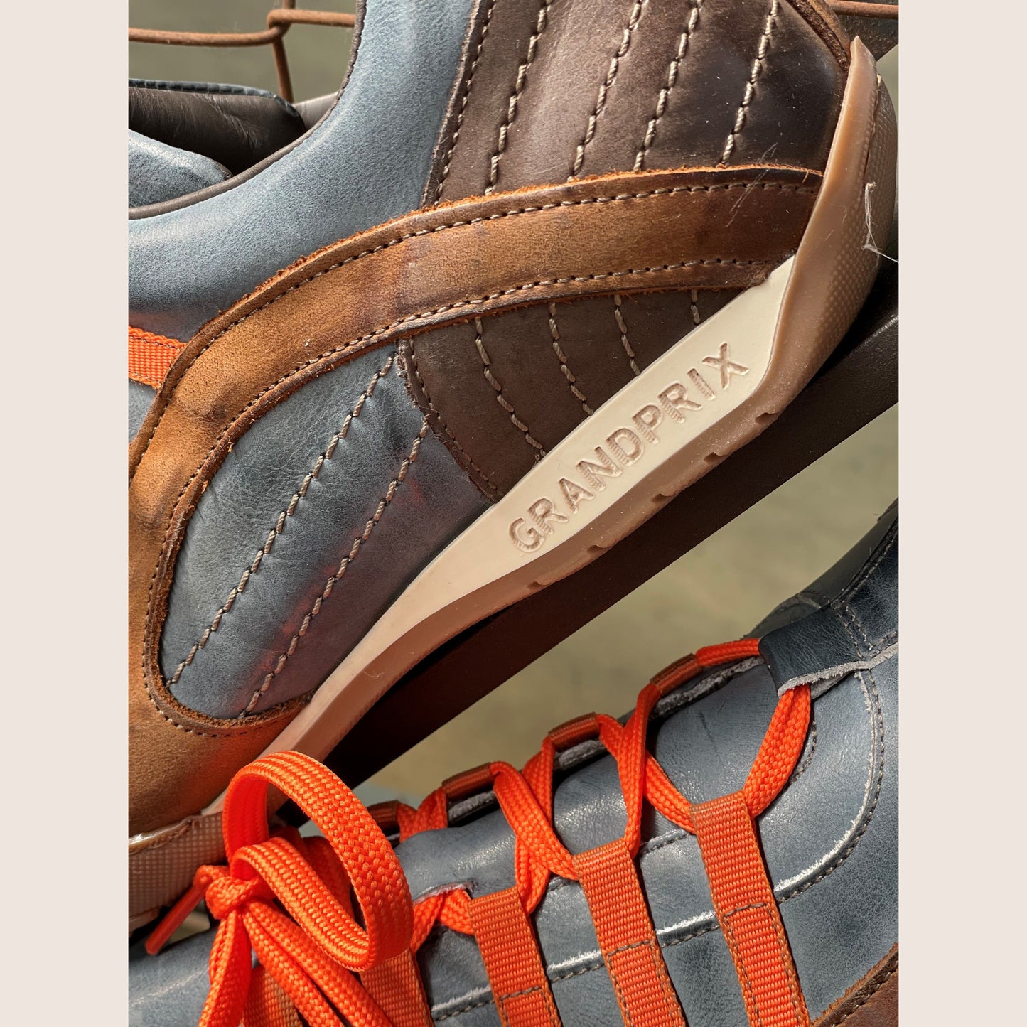 GPO Sneaker Monza - Stylish Monza Indigo sneaker, perfect for both everyday wear and car enthusiasts.
