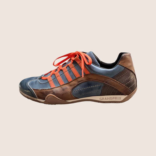 GPO Sneaker Monza - Stylish Monza Indigo sneaker, perfect for both everyday wear and car enthusiasts.