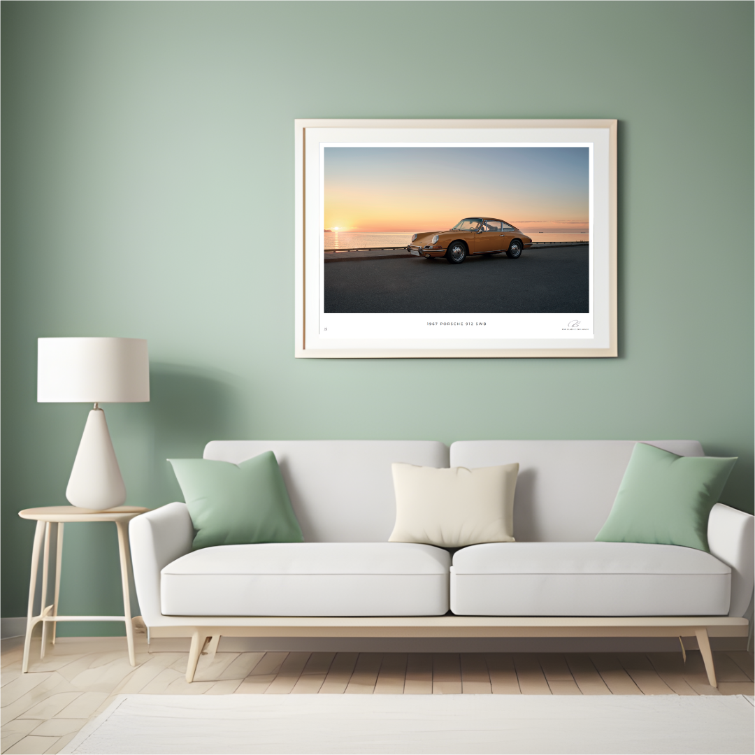 Porsche 912 SWB 1967 Poster 1/50 Limited Edition
