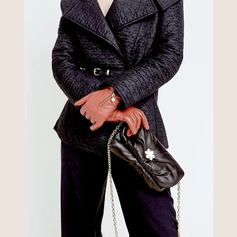 ARABELLA - COGNAC - Cognac - Exclusive cognac colored bag in luxurious design, ideal for the style-conscious woman.