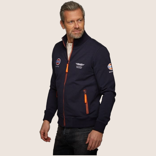 Smart Racing Zip shirt (Navy Blue) - Navy blue Smart Racing Zip shirt, sporty and comfortable.