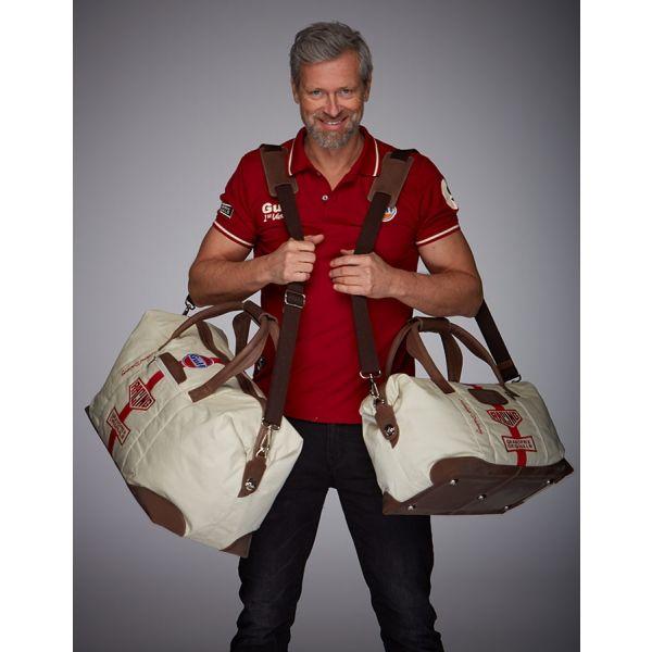 M.Delaney Travel Bag Medium - Sand - Exclusive travel bag in sand color design, ideal for the style-conscious traveler.