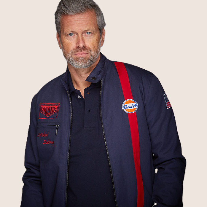 MD Blouson jacket navy - Navy blue MD Blouson jacket, a timeless addition to your wardrobe.