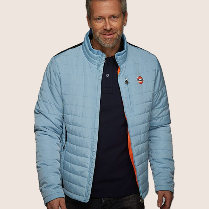 Performance Jacket (Sky Blue) - Performance jacket in sky blue, stylish and functional.