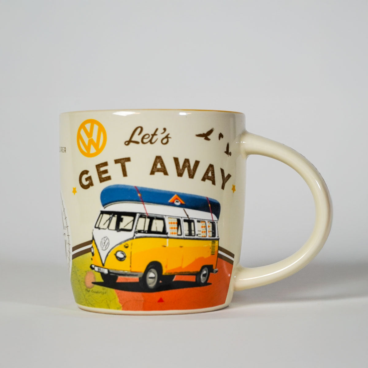 Volkswagen Bulli Lets Get Away Mug