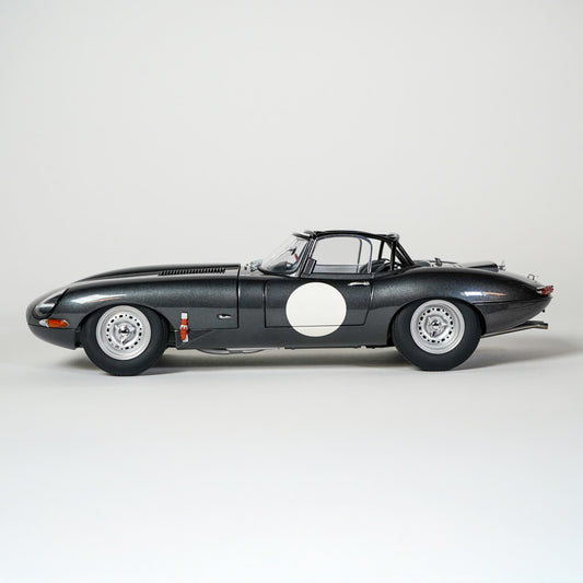 Jaguar E-type lightweight dark gray 1:18 AutoArt