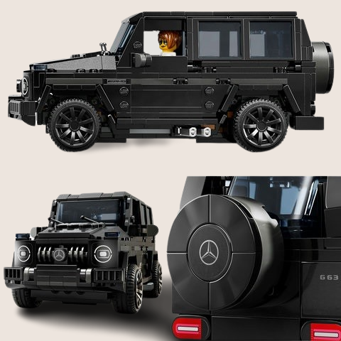 Speed Champions - Mercedes G63, SL63 AMG - LEGO Speed Champions set with Mercedes G63 and SL63 AMG.