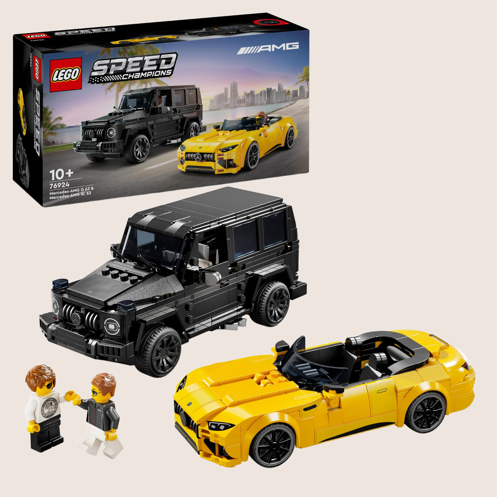 Speed Champions - Mercedes G63, SL63 AMG - LEGO Speed Champions set with Mercedes G63 and SL63 AMG.