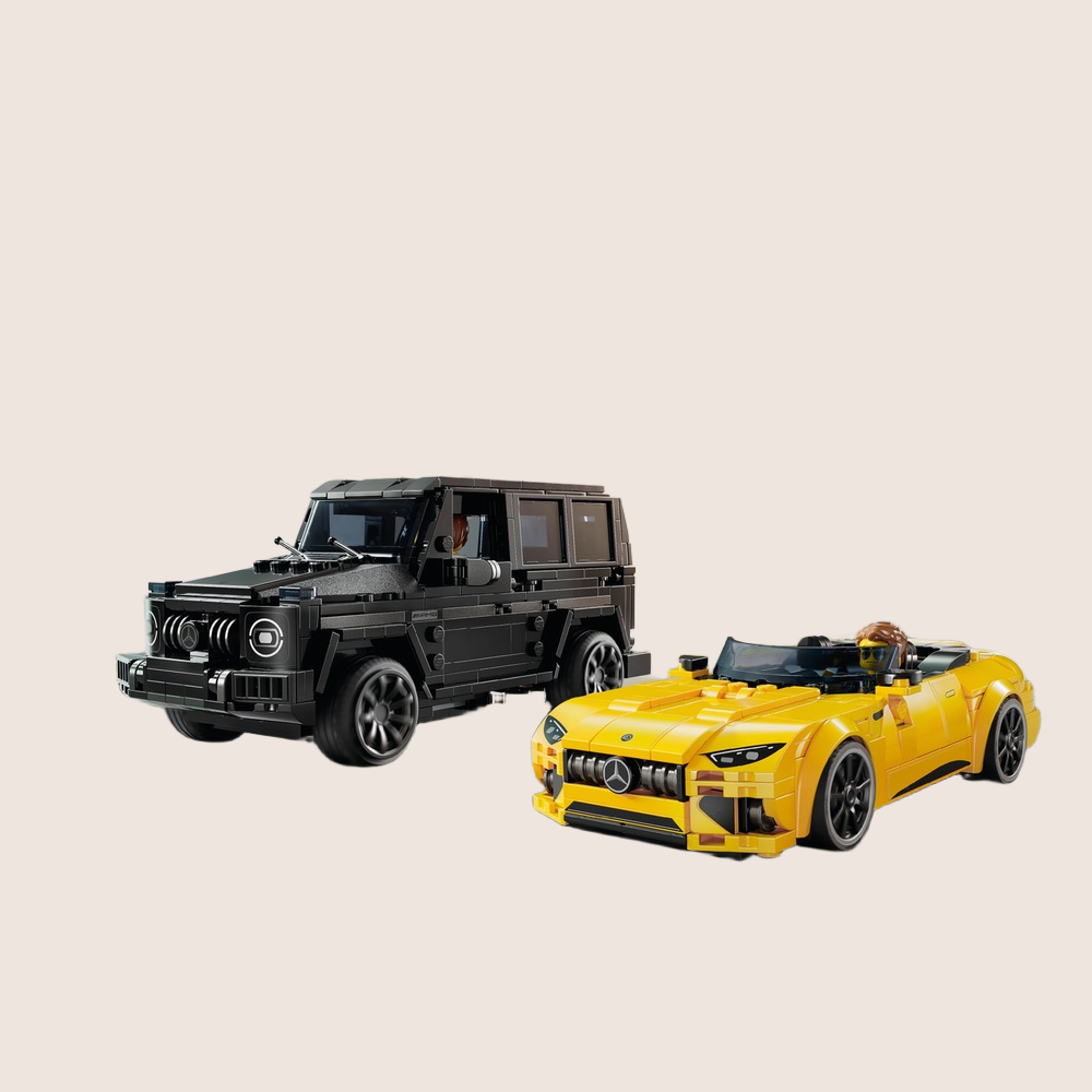 Speed Champions - Mercedes G63, SL63 AMG - LEGO Speed Champions set with Mercedes G63 and SL63 AMG.