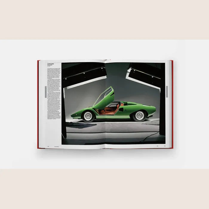Atlas Of Classic Car Design Ferrari Red - A visually stunning book about classic Ferrari designs through the ages.