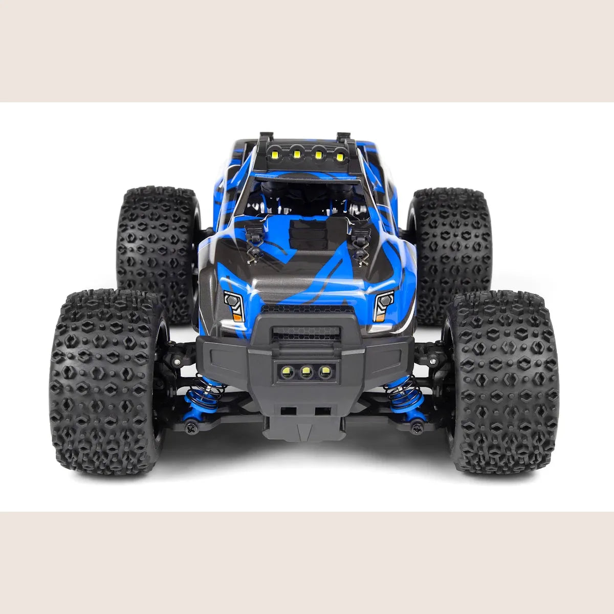 Atom Maverick Blue - Remote Controlled - Sporty remote controlled car in blue, designed for high speed and maneuverability.